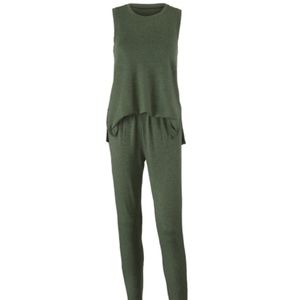 CABI |SIMPLE PLAYSUIT Olive Green  Romper